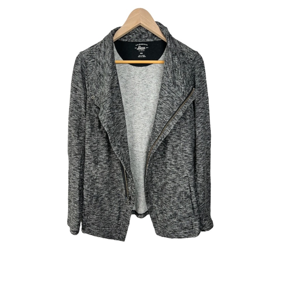 GH Bass & Co Asymmetrical Zip Sweatshirt Jacket
Medium